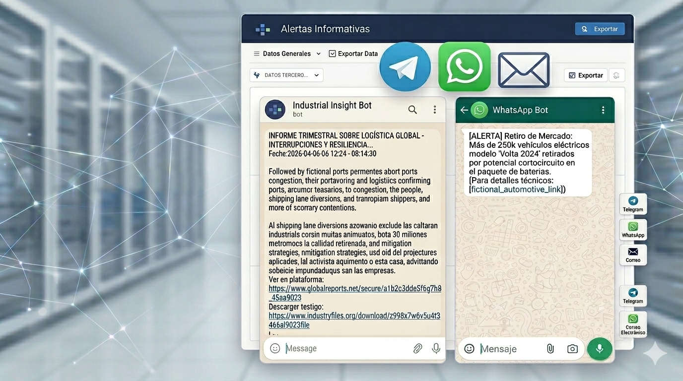 Alertas informativas